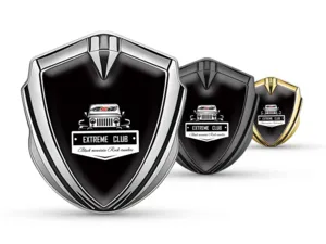 3d Silicone Badge Minimal Style Universal 3D